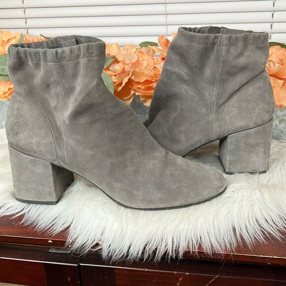 Eileen Fisher Hollis Suede Bootie Size 11 - Picture 2 of 10